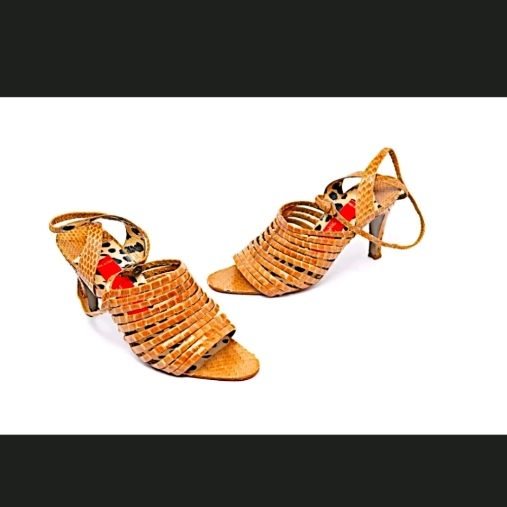 Valentino Couture Ankle wrap Heel